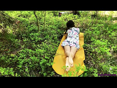 ❤️ Tinder 上的陌生人在樹林裡自慰我的陰部並熱情地亂搞 ❤❌ 優質性愛 在我們